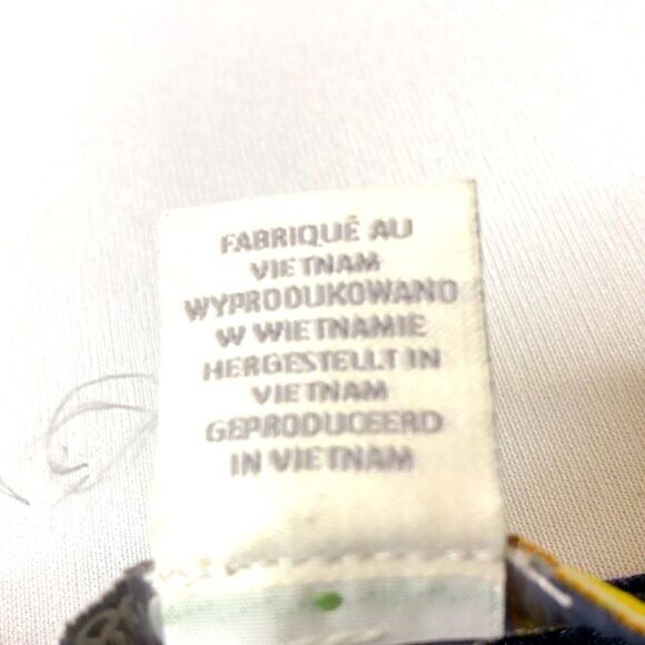 C&C California Tropical Leaf Print Sleeveless Dress XS – Black Green Purple, Vac - Picture 10 of 11